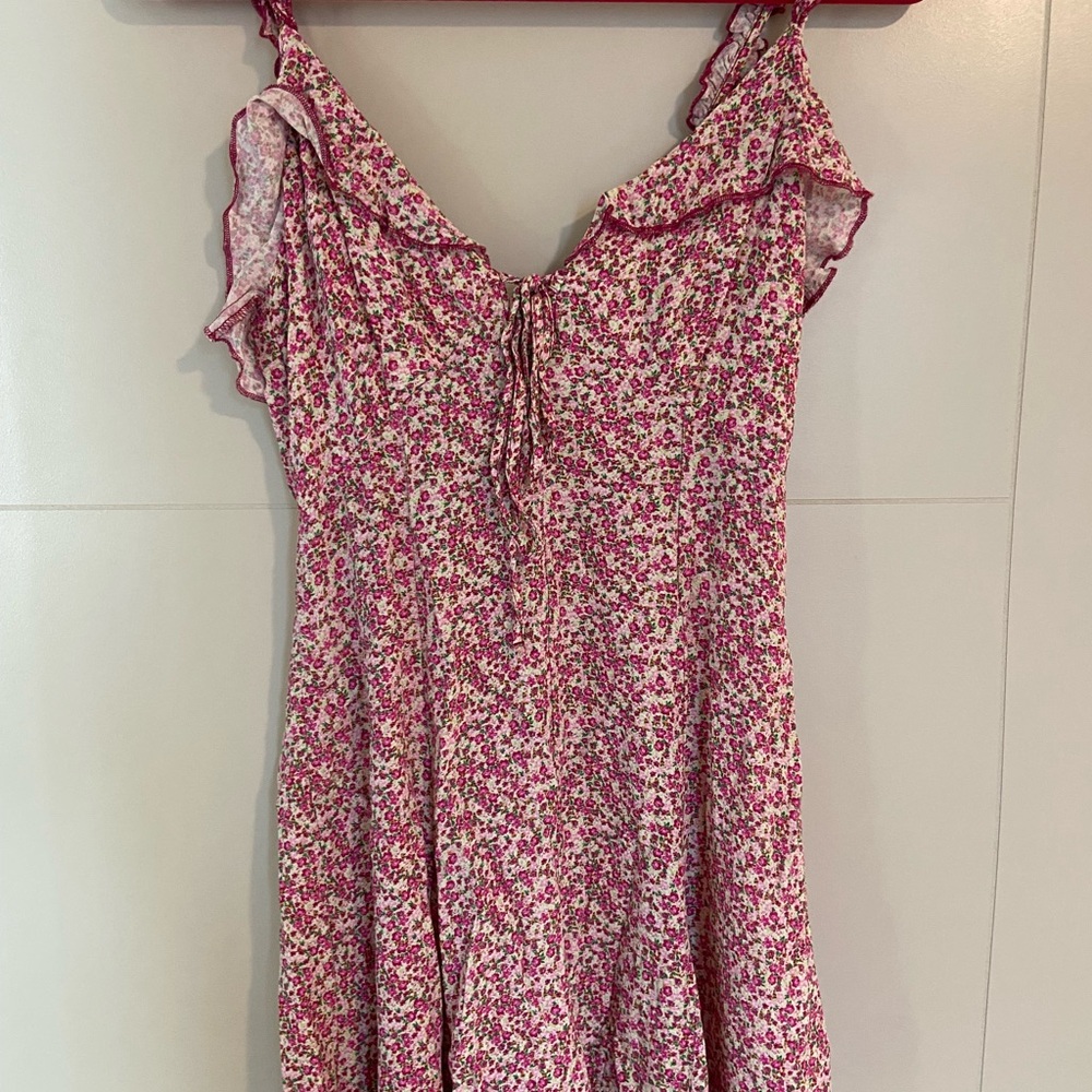 Zara Pink Floral Dress